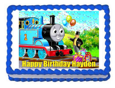 Thomas and Friends Train Edible Cake Image Cake Topper - Cakes For Cures