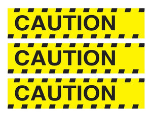 Caution tape edible Cake Strips Cake Wraps - Cakes For Cures
