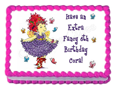 Fancy Nancy Edible Cake Image Cake Topper - Cakes For Cures