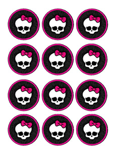 Monster High Edible Cupcake Images - Cupcake Toppers - Cakes For Cures