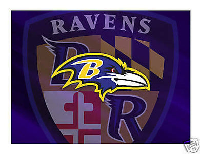 Baltimore Ravens Football Edible Cake Image Cake Topper - Cakes For Cures