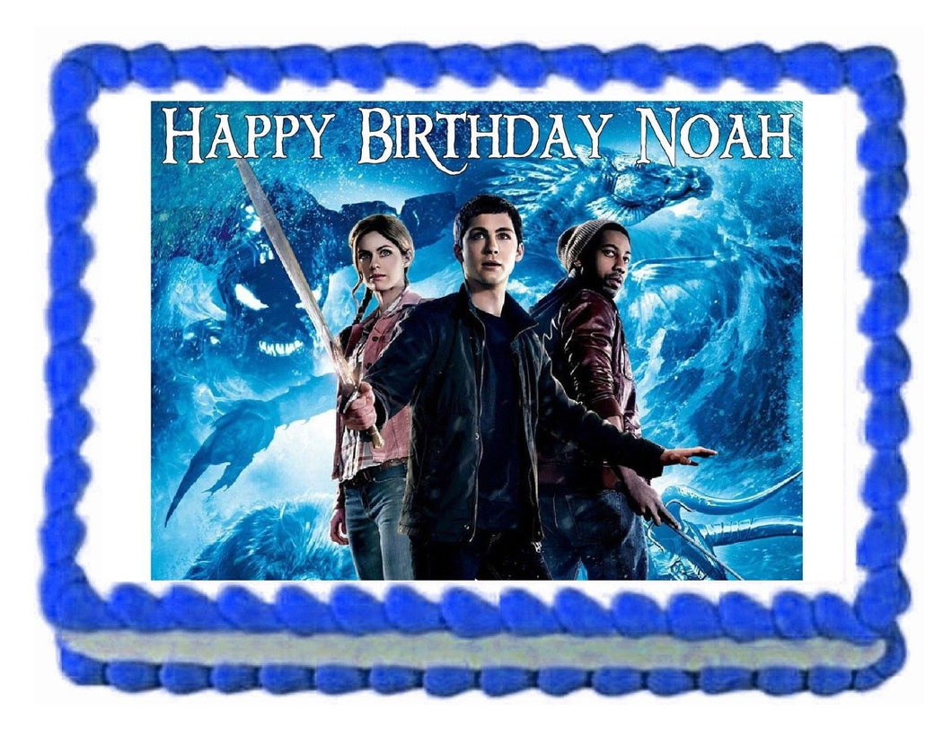Percy Jackson & the Sea of Monsters Edible Cake Image Cake Topper - Cakes For Cures