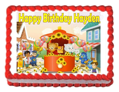 Daniel Tiger's Neighborhood Edible Cake Image Cake Topper - Cakes For Cures