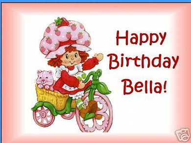 Strawberry Shortcake Edible Cake Image Cake Topper - Cakes For Cures