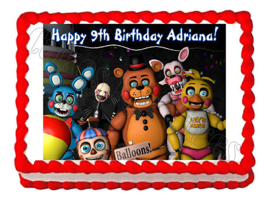 Five nights at Freddy's FNAF Cake Toppers – Cakes For Cures