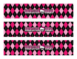 Monster High Edible Cake Strips - Cake Wraps - Cakes For Cures