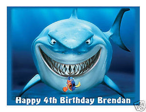 Finding Nemo Bruce Edible Cake Image Cake Topper - Cakes For Cures