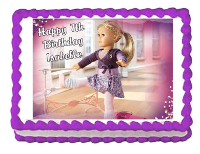 American Girl Isabelle 2014 Edible Cake Image Cake Topper - Cakes For Cures