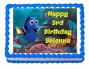 Finding Dory Party Edible Cake Image Cake Topper – Cakes For Cures