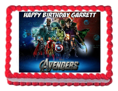 Avengers Edible Cake Image Cake Topper - Cakes For Cures