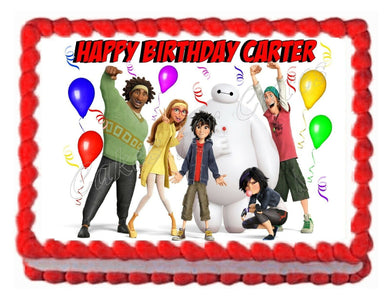 BIG HERO 6 Edible Cake Image Cake Topper - Cakes For Cures