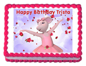 Angelina Ballerina Edible Cake Image Cake Topper - Cakes For Cures