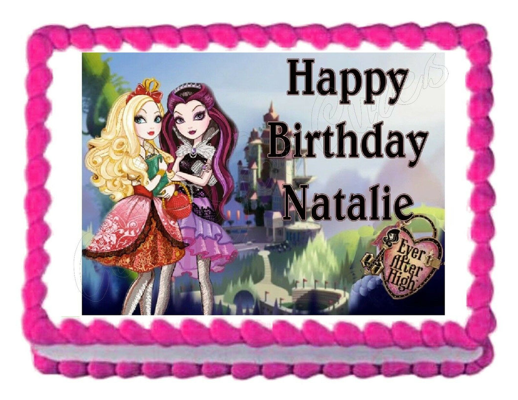 Ever After High Edible Cake Image Cake Topper - Cakes For Cures