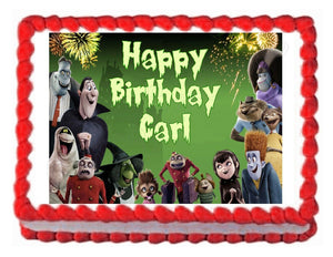 Hotel Transylvania Edible Cake Image Cake Topper - Cakes For Cures