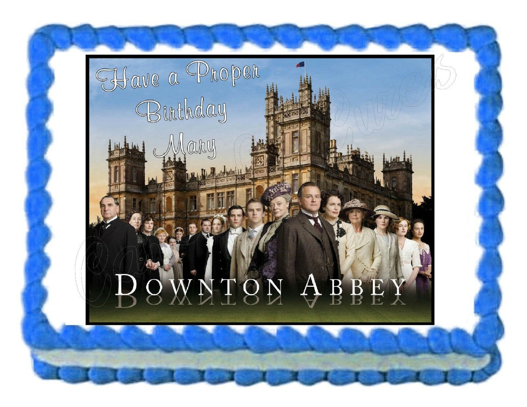 Downton Abbey Edible Cake Image Cake Topper - Cakes For Cures