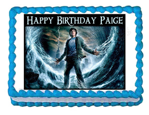 Percy Jackson & The Olympians Edible Cake Image Cake Topper - Cakes For Cures
