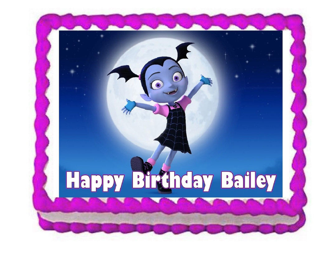 Vampirina edible cake image cake topper frosting sheet decoration-personalized - Cakes For Cures
