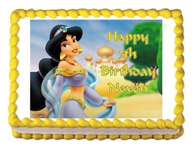 Princess Jasmine (Aladdin)  Edible Cake Image Cake Topper - Cakes For Cures