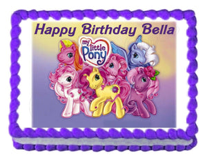 My Little Pony Edible Cake Image Cake Topper - Cakes For Cures