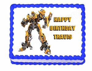 Transformers edible cake image cake topper decoration party decoration - Cakes For Cures