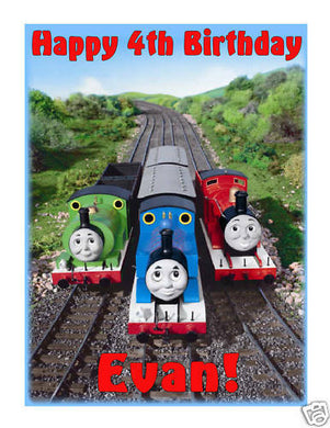 Thomas and Friends Edible Cake Image Cake Topper - Cakes For Cures