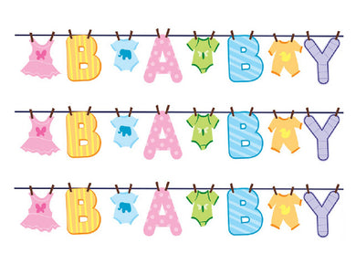 Baby Shower Edible Cake Strips - Cake Wraps - Cakes For Cures