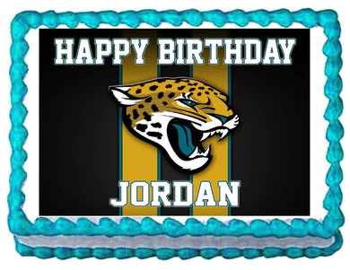 Jacksonville Jaguars Football Edible Cake Image Cake Topper - Cakes For Cures